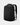 Black backpack on a light gray background