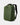 Green backpack on a light gray background