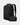 Black backpack with a smaller black pouch on a light gray background