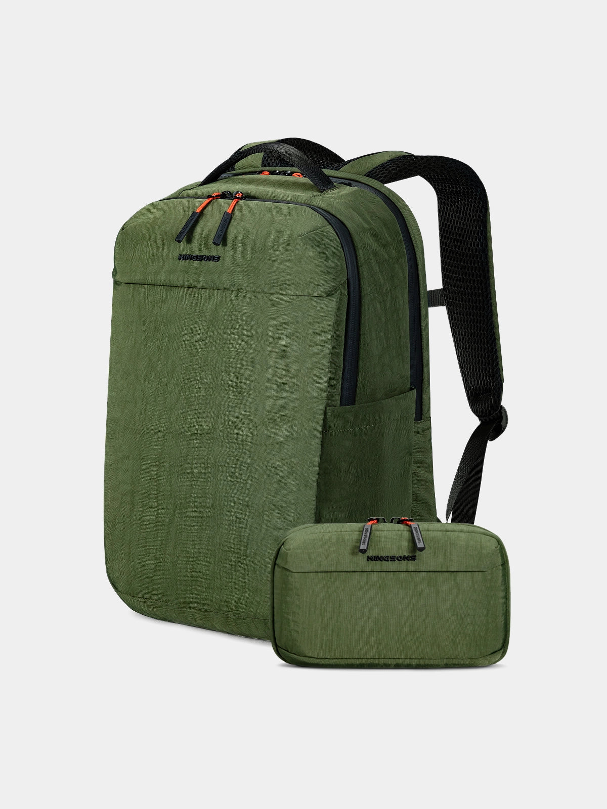 Laptop Backpack 22.5L + Tech Pouch Bundle Green