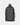 Black backpack on a light gray background