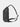 Black backpack on a light gray background
