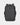 Black backpack on a light gray background