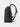 Black backpack on a light gray background