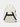 Beige backpack with black straps on a white background