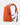 Red / Orange backpack on a light gray background
