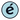 emmeton logo icon - Blue letter 'é' inside a circle on a white background